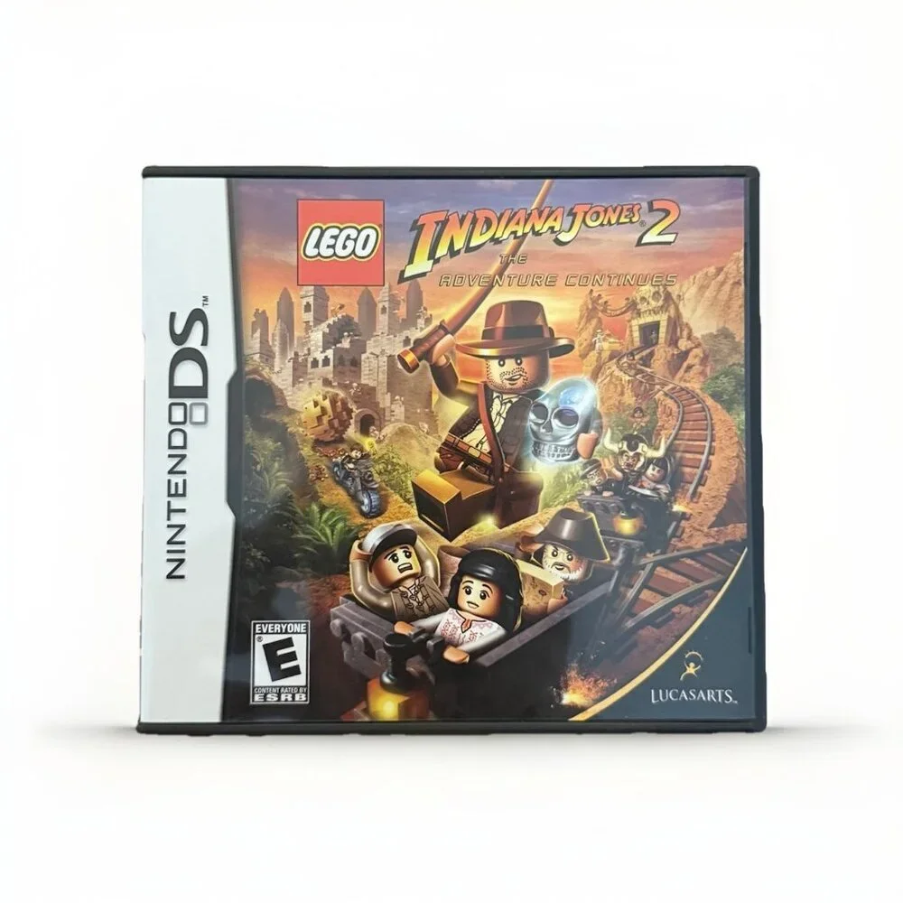 LEGO Indiana Jones 2: The Adventure Continues‎ CIB W/ Manual (Nintendo DS, 2009)
